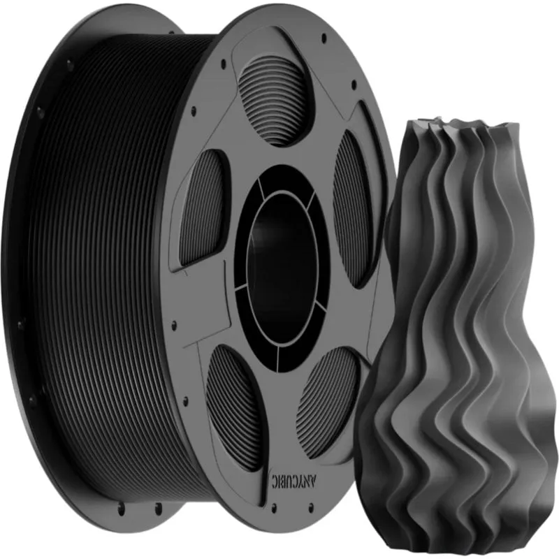 Filamento PLA Anycubic Basic Nero 1,75 mm Bobina Stampa Facile - immagine 1