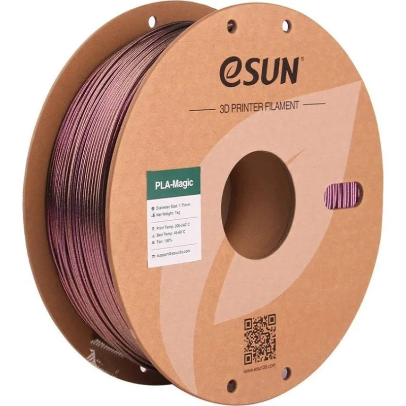Filamento PLA eSUN PLA-MG175O-DTZ1P1 Dark Twinkling Multicolor 1,75 mm Effetto Brillante - immagine 1