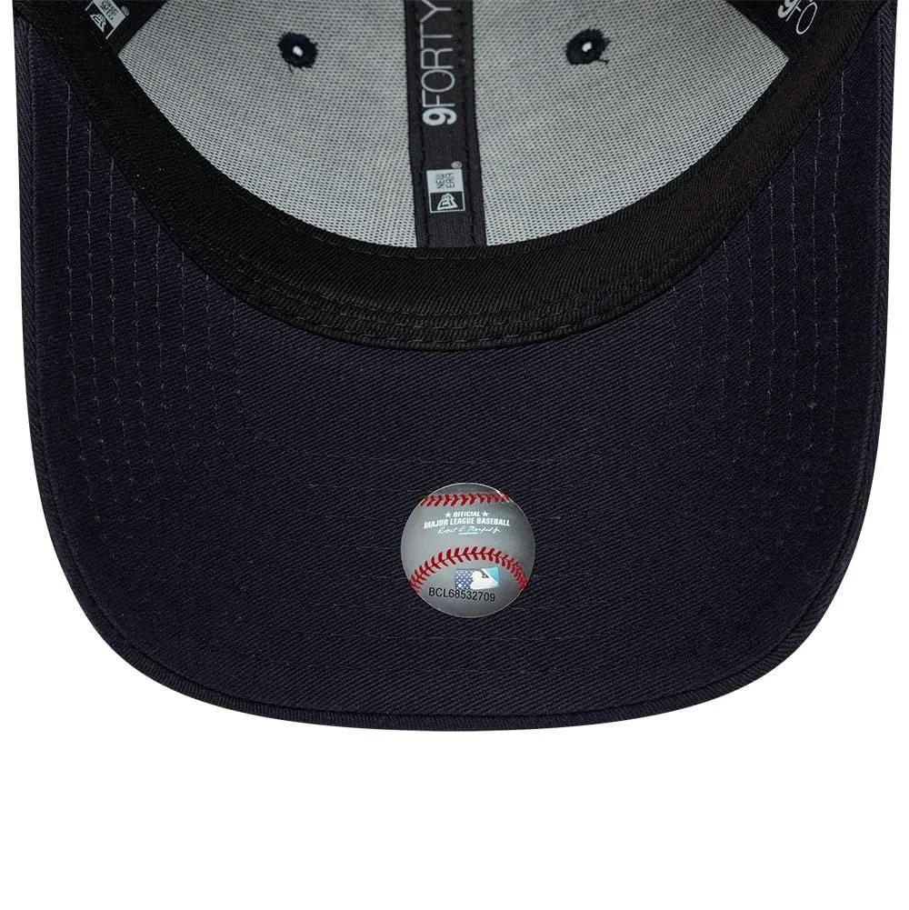 New Era Detroit Tigers Team Outline 9Forty Adjustable Cappellino Blu - immagine 5