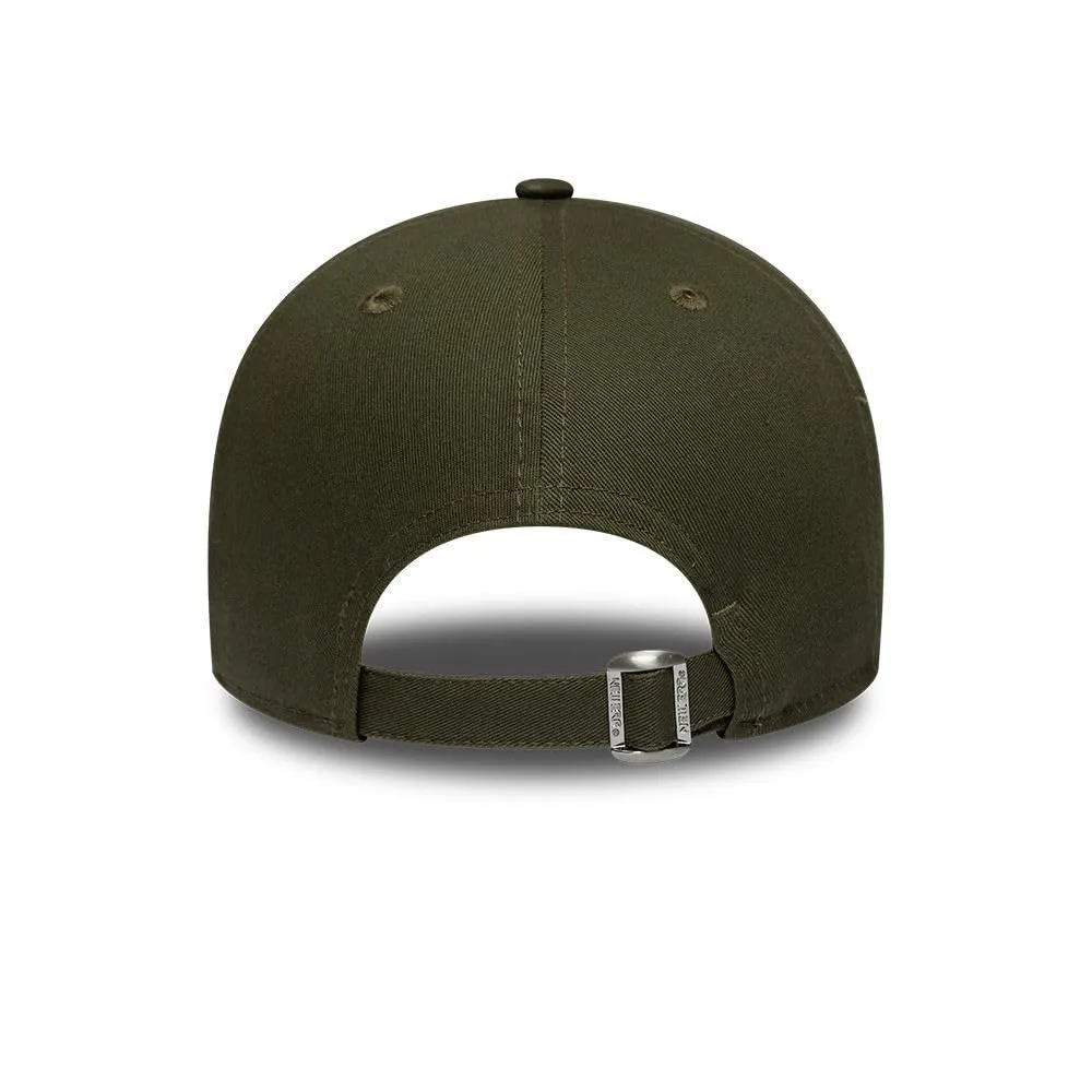 New Era Sorry Gem Patch Distress 9Forty Adjustable Cappellino Oliva - immagine 4