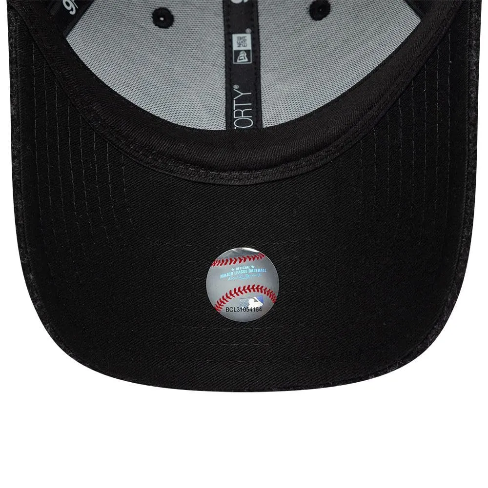 New Era New York Yankees Winter 9Forty Adjustable Cappellino Nero - immagine 5