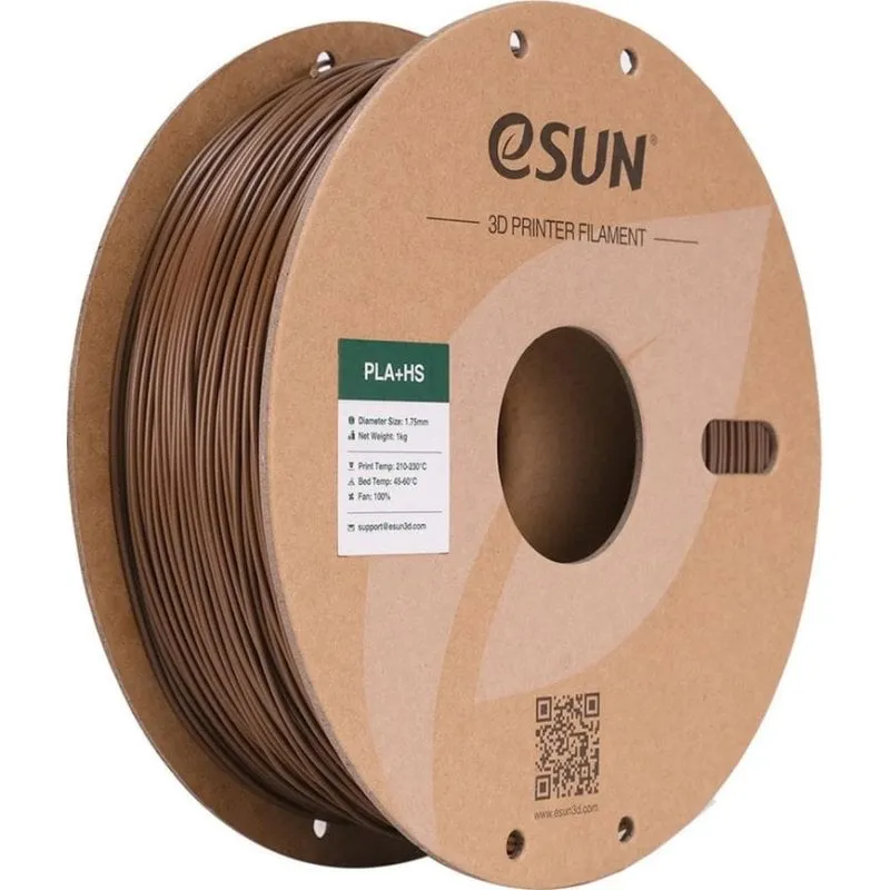 Filamento PLA eSUN PLA+HS175C1P1 Marrone 1,75 mm Alta Velocità - immagine 1