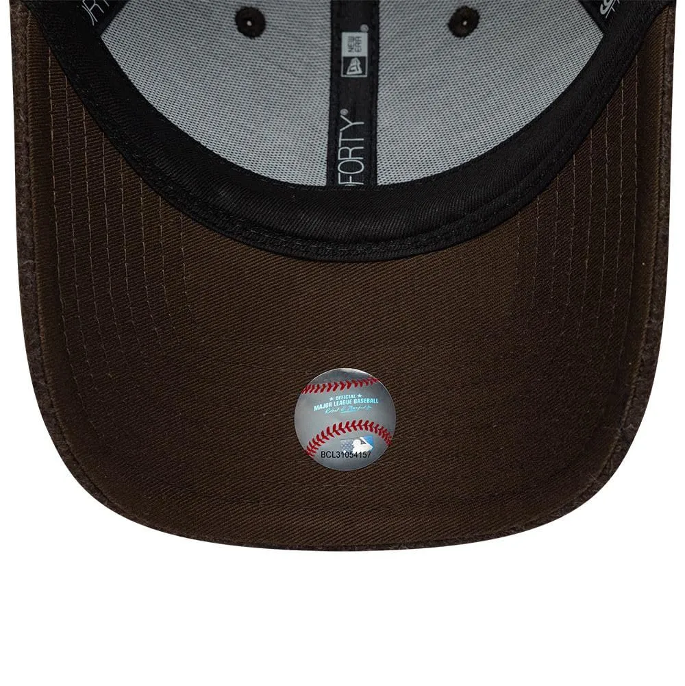 New Era New York Yankees Winter 9Forty Adjustable Cappellino Marrone - immagine 5