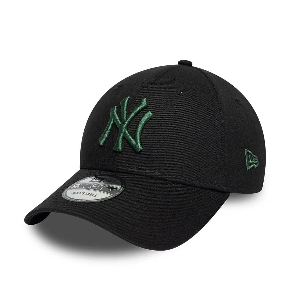 New Era New York Black Yankees League Essential 9Forty Cappellino Nero - immagine 1