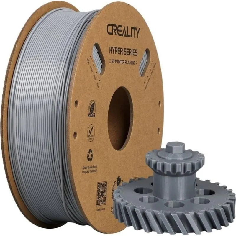 Filamento ABS Creality Hyper ABS Grigio 1,75 mm Alta Velocità Resistente - immagine 1
