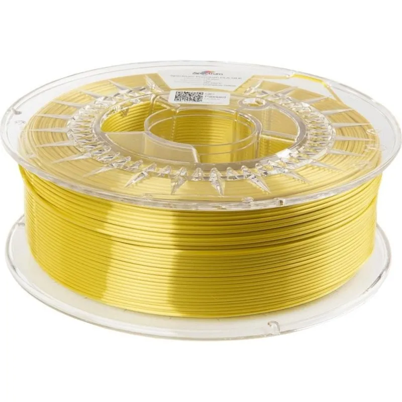 Filamento PLA Spectrum 80267 Giallo 1,75 mm Silk Finitura Satinata Alta Brillantezza - immagine 1