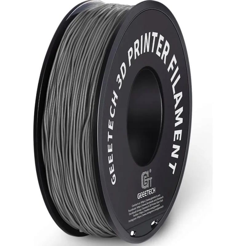 Filamento TPU GEEETECH 700-001-1147 Grigio 1,75 mm Alta Trasparenza Flessibile - immagine 1