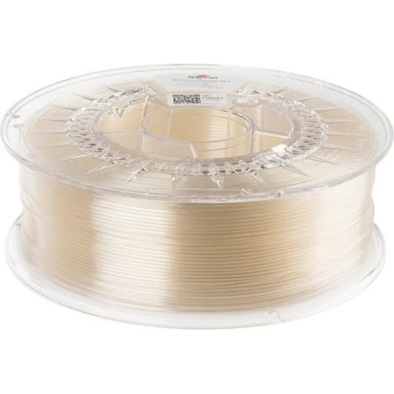 Filamento PLA Spectrum 80335 Trasparente 1,75 mm Alta Resistenza Facile Stampa - immagine 1
