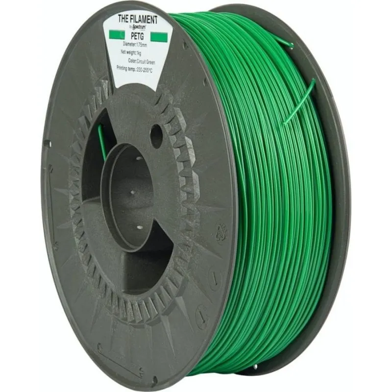 Filamento PETG The Filament TF-24022 Verde 1,75 mm Bobina Plastica Riciclata - immagine 1
