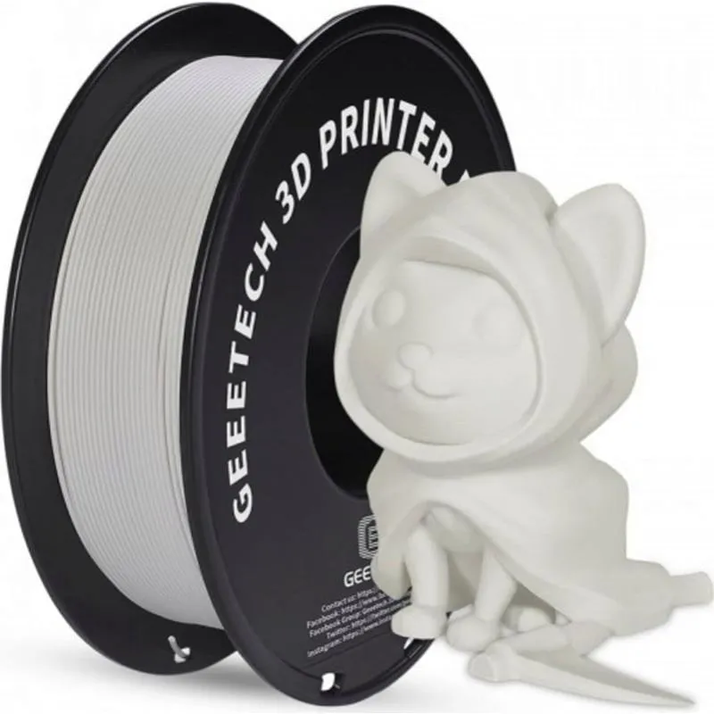 Filamento PLA GEEETECH 700-001-1448 Grigio Opaco 1,75 mm Alta Facilità Stampa - immagine 1