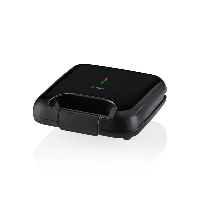 Sandwichiera Flama 4930FL Nero Antiaderente 800 W 2 Sandwich - immagine 1
