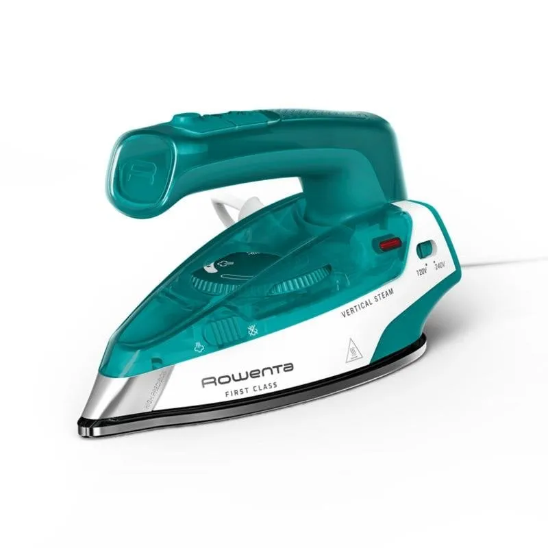 Ferro da stiro Rowenta DA1610E0 Microsteam 200 1000W 1,9m Verde Blu Viaggio - immagine 1