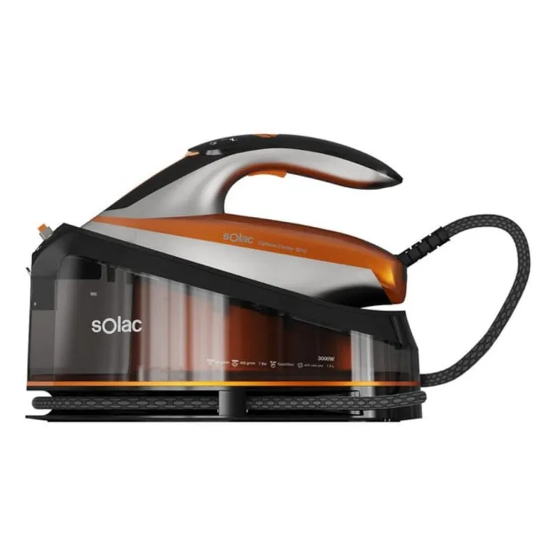Centro di stiratura Solac Optima Center 3010 3000W 7 Bar 1,5L Suola Ceramica - immagine 1