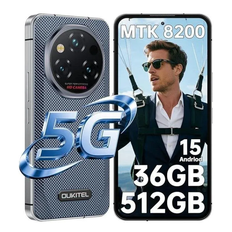 Oukitel WP210 5G 12GB 512GB 6.7" Grigio - immagine 1