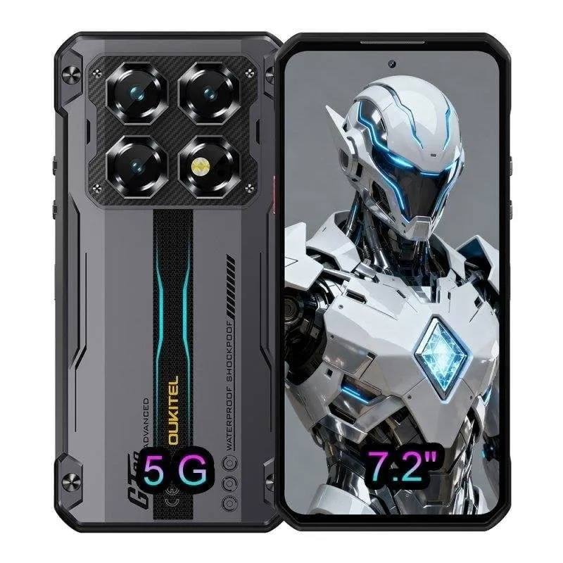 Oukitel WP60 5G 12GB 512GB 7.2" Nero - immagine 1