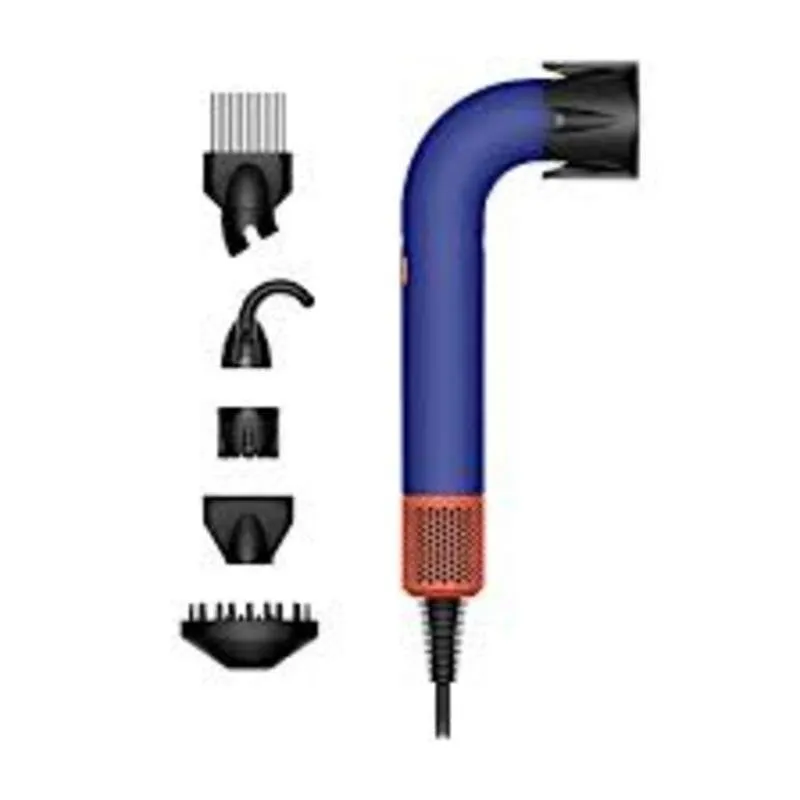 Phon Professionale Dyson HD18 Supersonic r 1700W 4 Temperature 3 Velocità con Accessori Blu - immagine 1