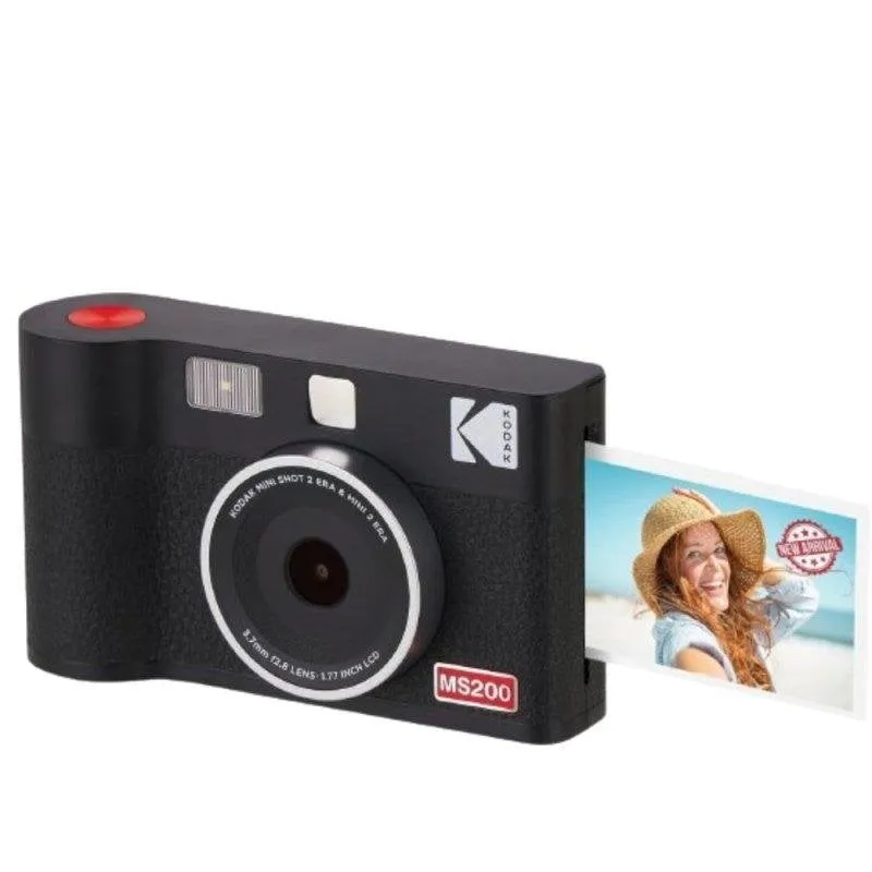 Stampante fotografica Kodak MS200 Portatile 2.1x3.4" resistente acqua impronte - immagine 1