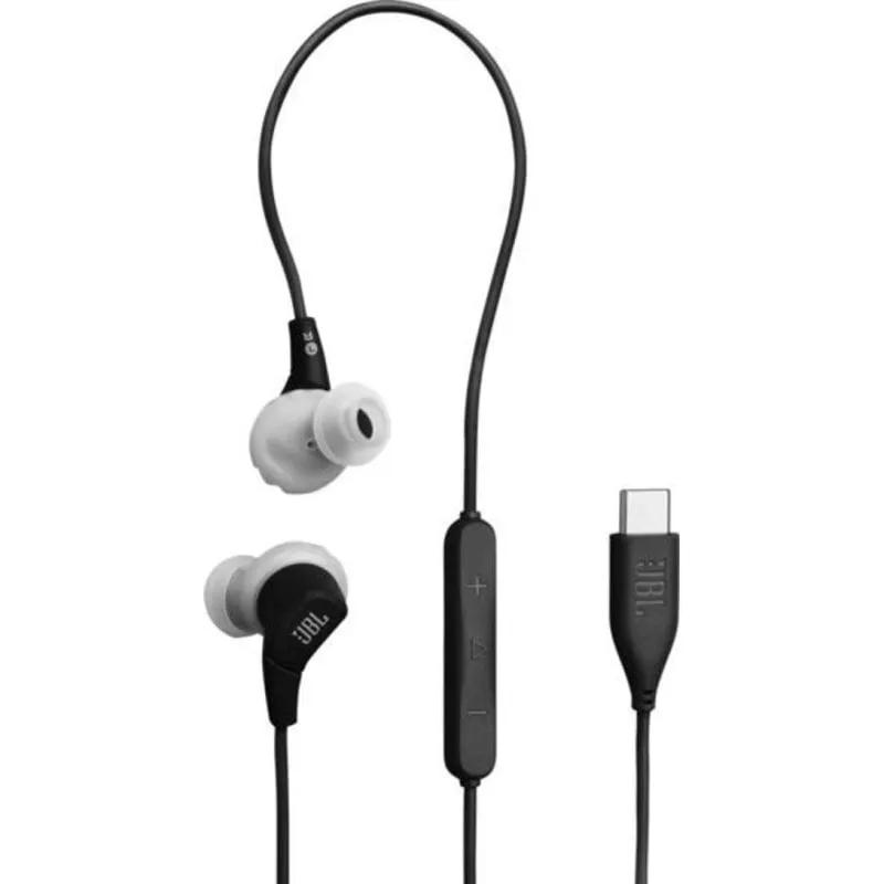 Auricolari JBL Endurance Run 3C con filo USB-C Sport In-ear IP65 Nero - immagine 1