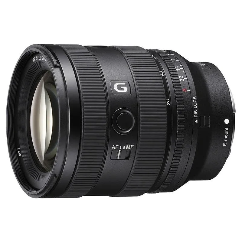 Obiettivo Sony FE 20-70mm F4 G Zoom Grandangolare Montatura E Autofocus Nero - immagine 1