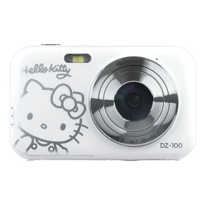 Camera Compatta Yashica DZ-100 44MP Zoom Digitale 16x USB-C Schermo IPS Bianco - immagine 1