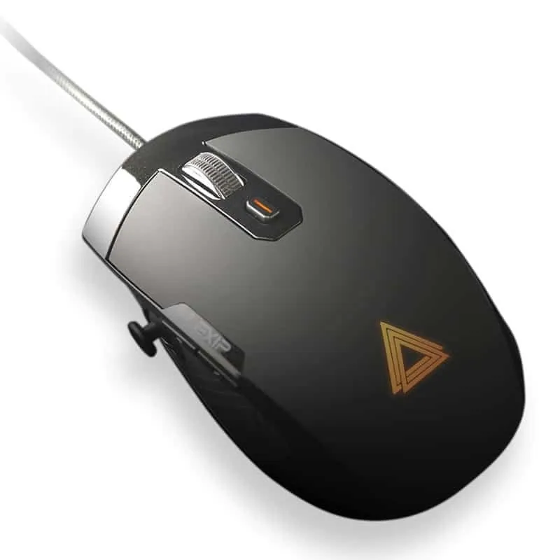 Ratón Lexip Pu94 Gaming USB Cableado 12000 DPI Nero Joystick Accelerometro - immagine 1