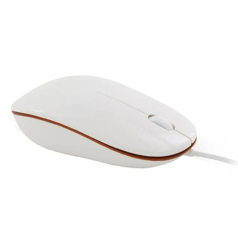 Mouse Mobility Lab ML301884 USB 1000 DPI Bianco Ambidestro Cablaggio - immagine 1