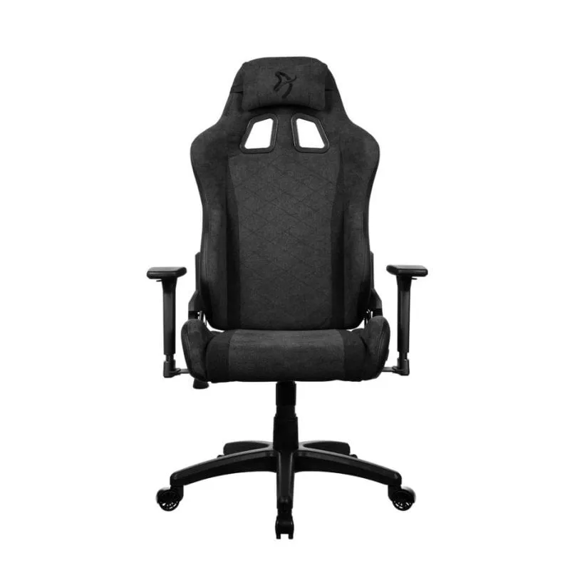Sedia gaming Arozzi Avanti Dark Grey SoftFabric reclinabile 3D braccioli - immagine 1