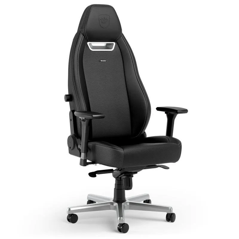 Poltrona gaming Noblechairs NBL-LGD-PU-XXV pelle sintetica reclinabile 4D nera - immagine 1