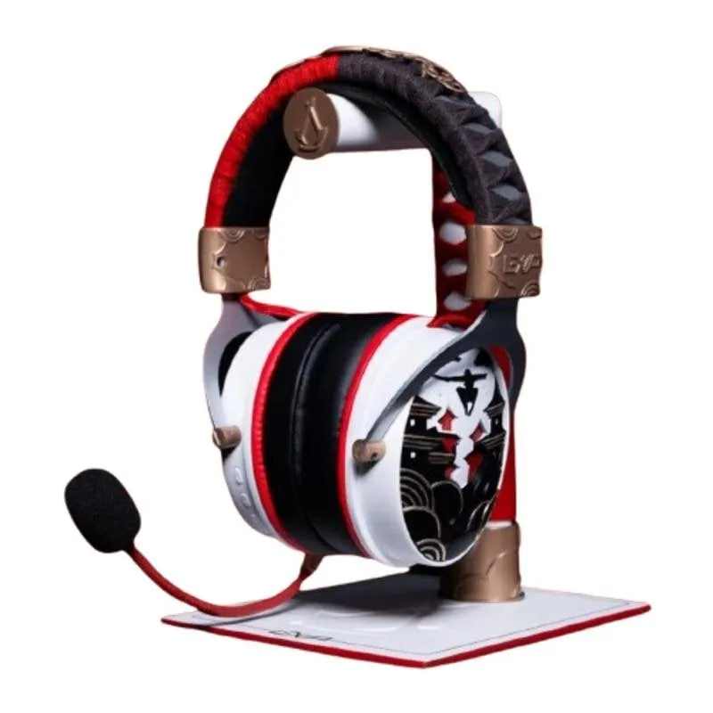 Auricolari Lexip Mentor wireless e cablati Bluetooth 5.4 Gaming microfono removibile nero/bianco - immagine 1