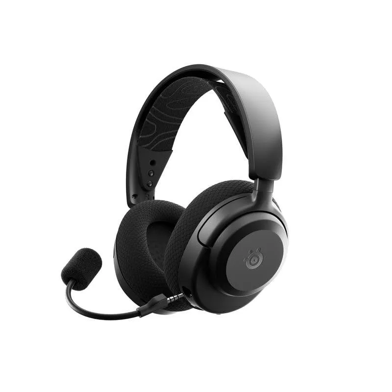 Auricolari SteelSeries Arctis Nova 3X Wireless Bluetooth con Cancellazione Rumore, Gaming e Uso Quotidiano, Nero - immagine 1