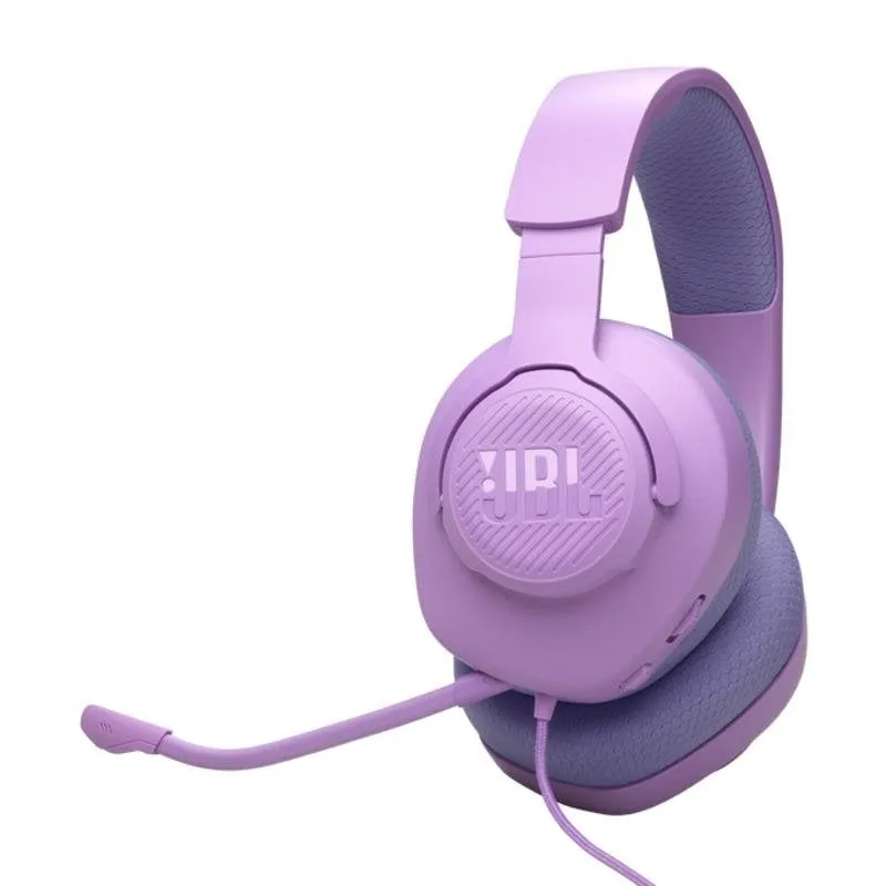 Auricolari JBL Quantum 100M2 con cavo Jack 3,5 mm Gaming Microfono removibile viola - immagine 1