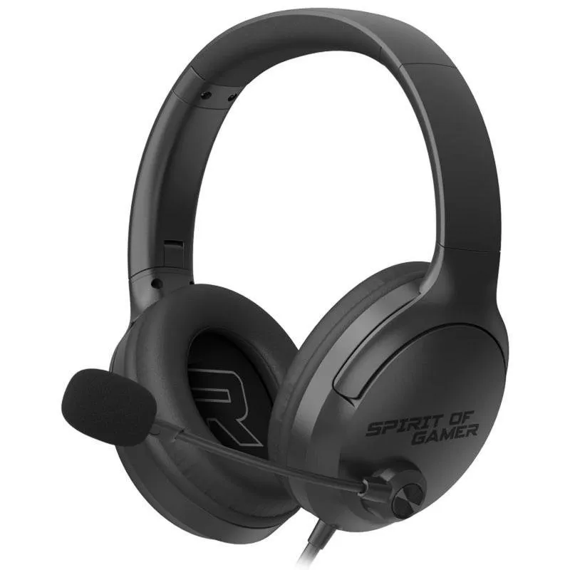Auricolari Spirit of Gamer Pro H4 con cavo Jack 3,5 mm Gaming Stereo Nero - immagine 1