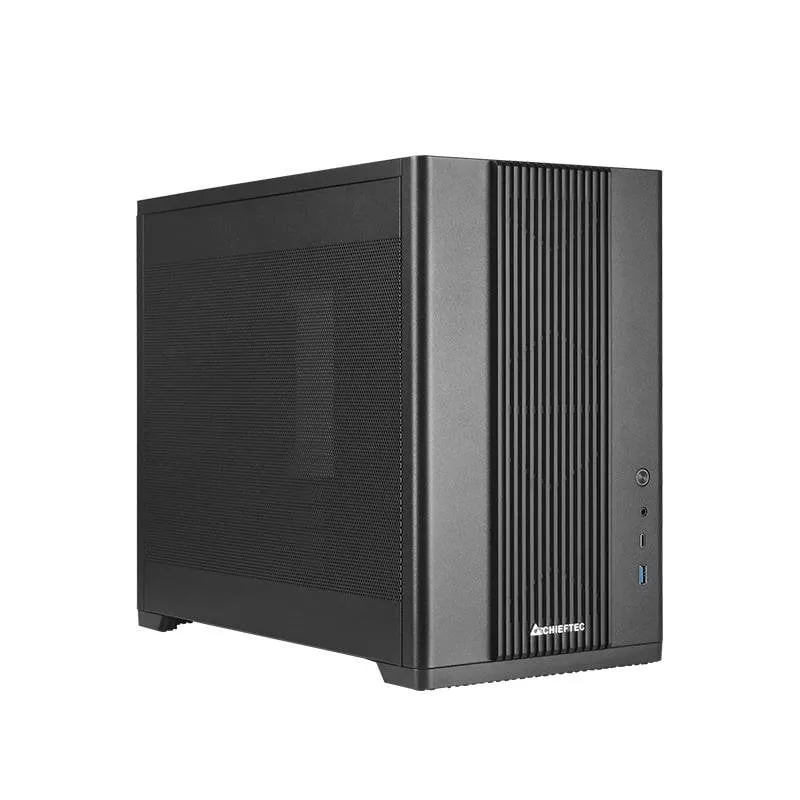 Case Chieftec BX-10B-M-OP Mini Tower Micro ATX Mesh Nero USB-C - immagine 1