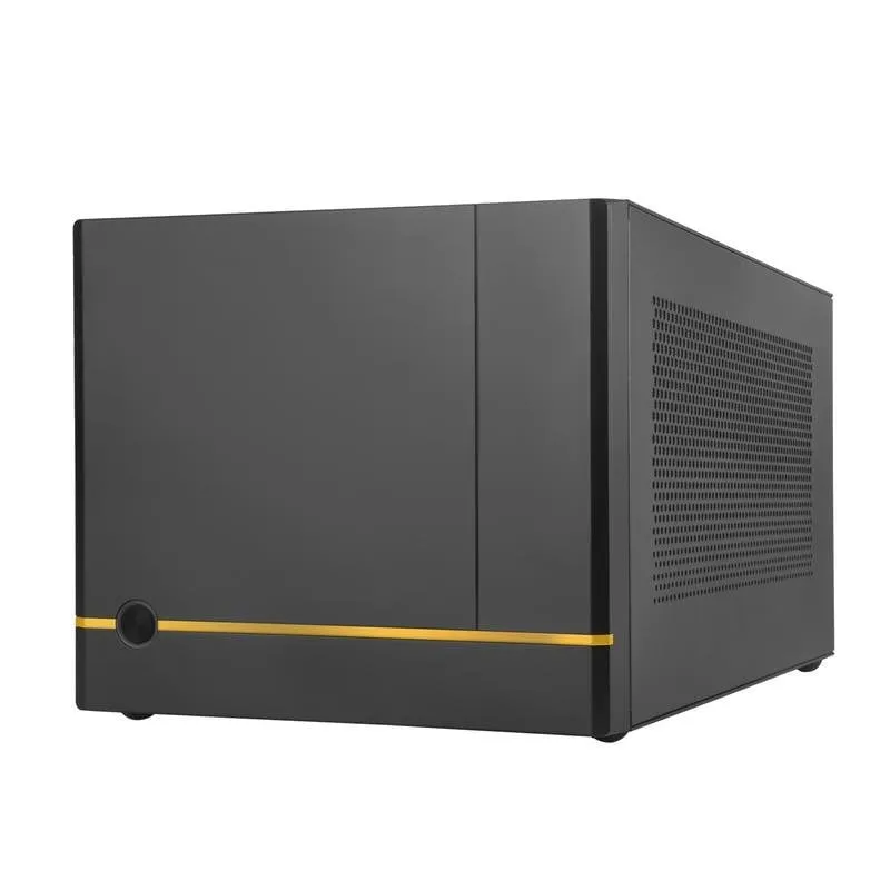 Case SilverStone Sugo 14 Mini-ITX Mini-DTX Nero Acciaio Compatto - immagine 1