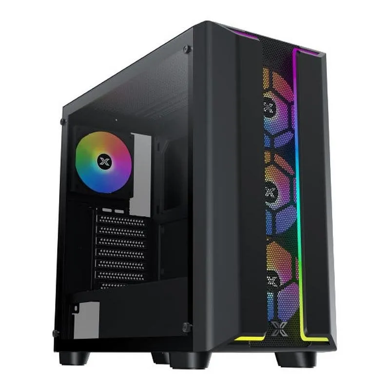 Case Xigmatek EN42249 Gaming Y Pro ARGB Mid Tower Vetro Temperato Controller - immagine 1