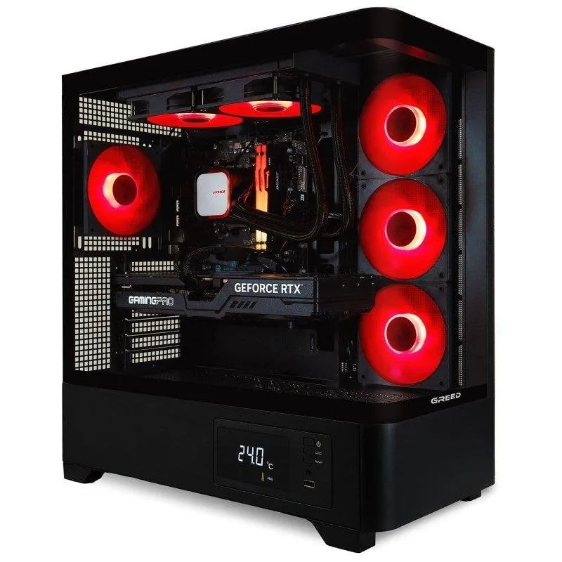 GREED MKM Power AMD Ryzen 5 7500F 32GB 1TB SSD RTX 5070 Ti Windows 11 Pro WiFi - immagine 1