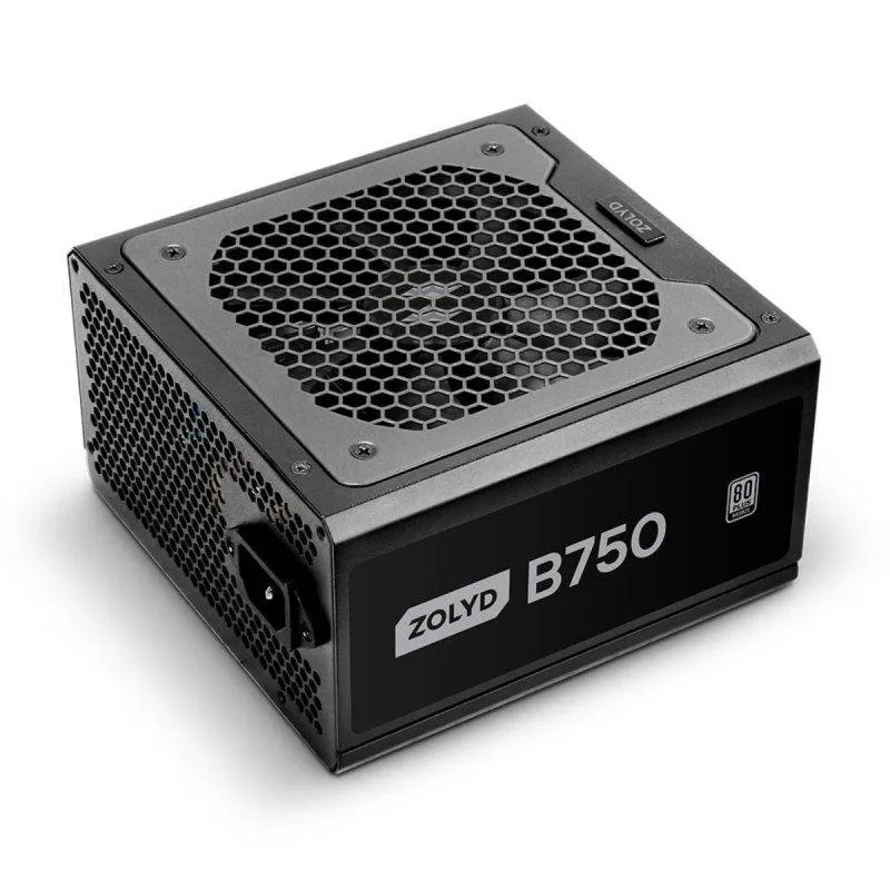 Fonte di Alimentazione Zolyd ZLDB750 750W 80 Plus Bronze silenziosa - immagine 1