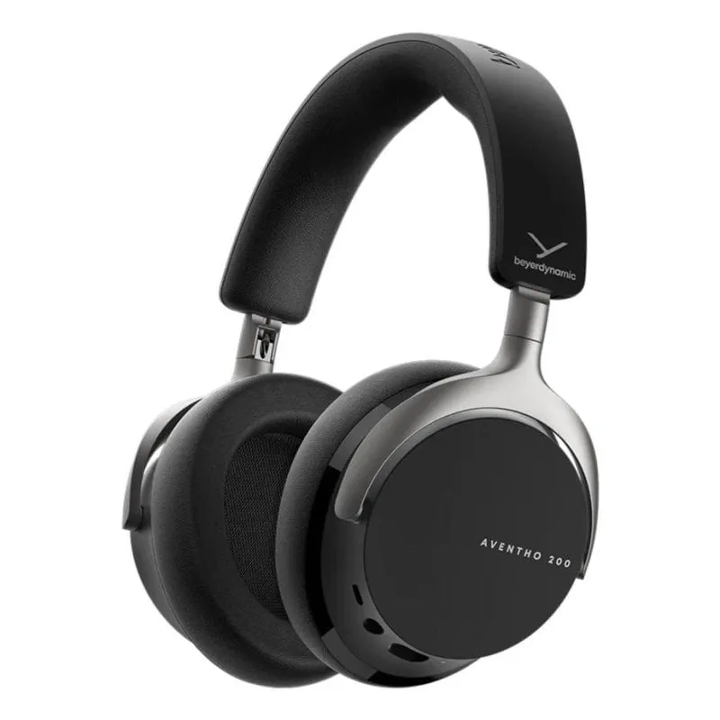 Auricolari Beyerdynamic Aventho 200 wireless Bluetooth con Cancellazione Attiva del Rumore neri - immagine 1
