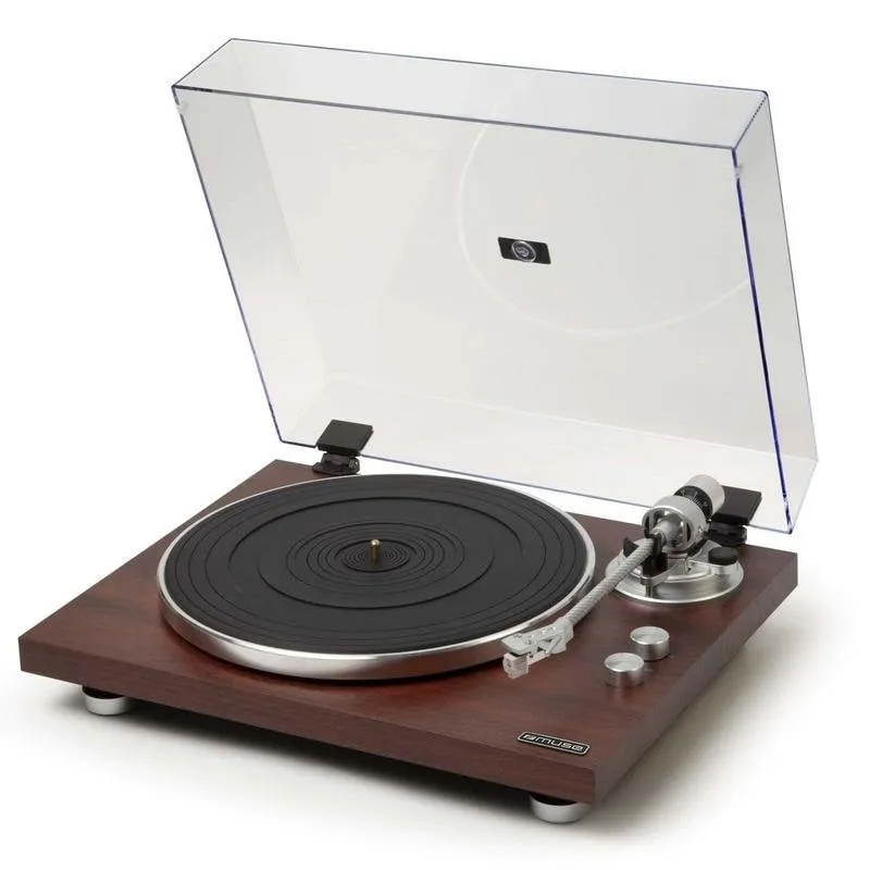 Tornamesa Muse MT-109 BTO Bluetooth Automatico 33 45 RPM Nuez Alluminio - immagine 1