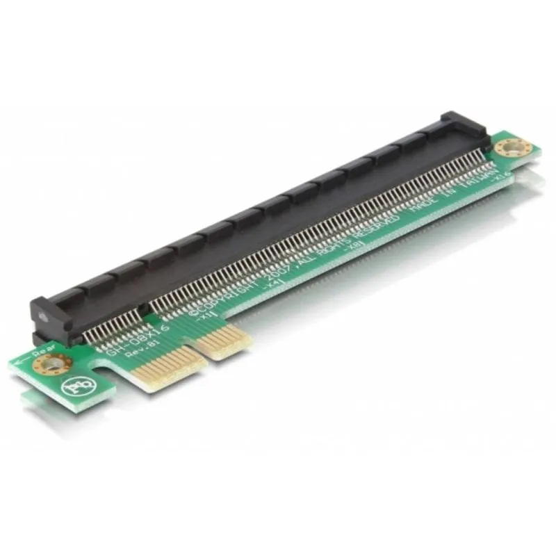 Scheda Riser DeLock 89159 PCIe x1 a PCIe x16 Altezza 20,32 mm - immagine 1