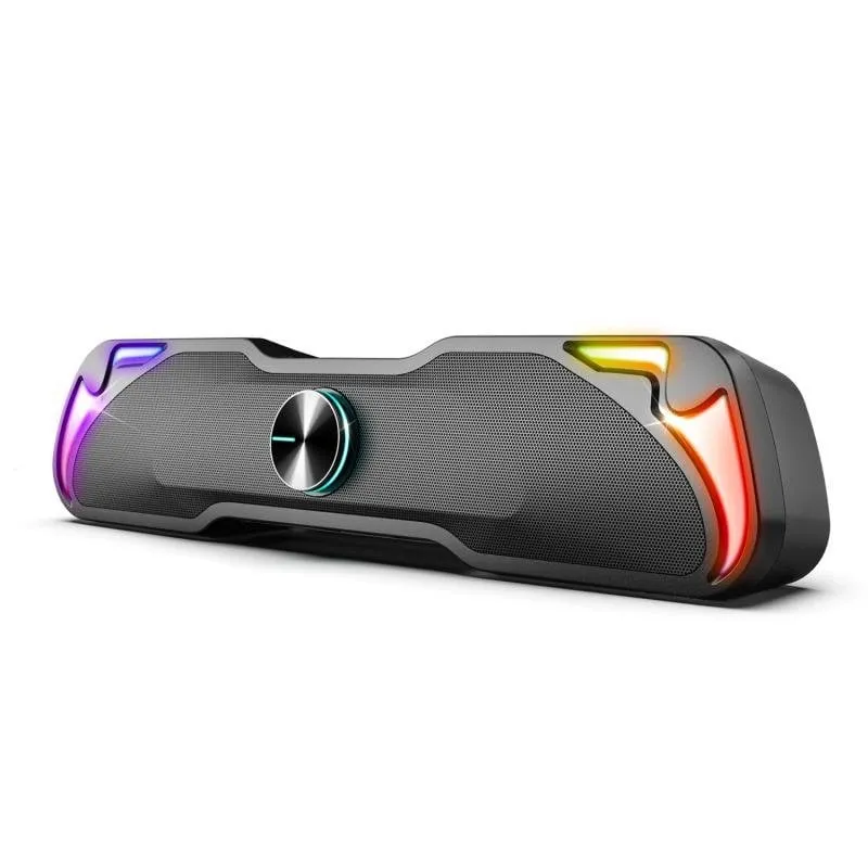 Altoparlanti Advance Soundbar Bluetooth e Jack 3,5 mm 6W con LED RGB - immagine 1