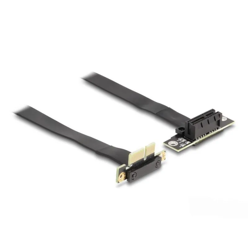 Riser PCI Express DeLock 88042 cavo 30 cm angolo 90° PCI-E x1 - immagine 1