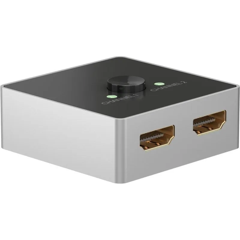 Switch video Goobay 58486 HDMI 2 in 1 out 4K@60Hz manuale - immagine 1