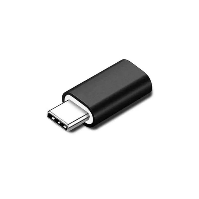 Adattatore MicroConnect MC-LIGHTUSBC USB-C a Lightning Nero Plug and Play - immagine 1