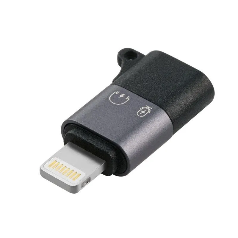 Adattatore MicroConnect MC-USBCLIGHT USB-C Femmina Lightning Maschio Argento - immagine 1