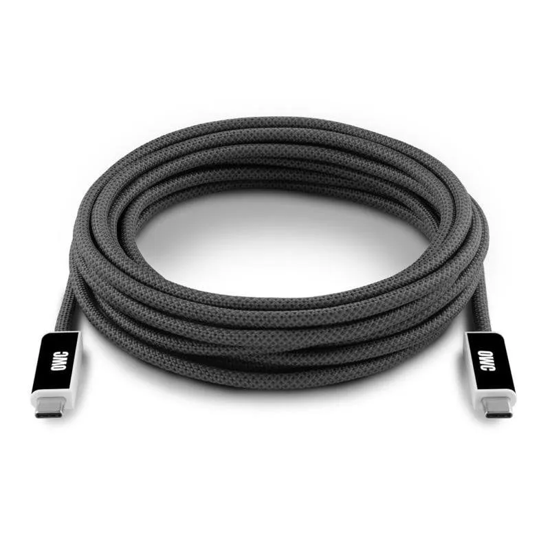 Cavo OWC OWCCBLUS4A03M Thunderbolt 4 Optico Attivo 3 m 40 Gbps Nero - immagine 1