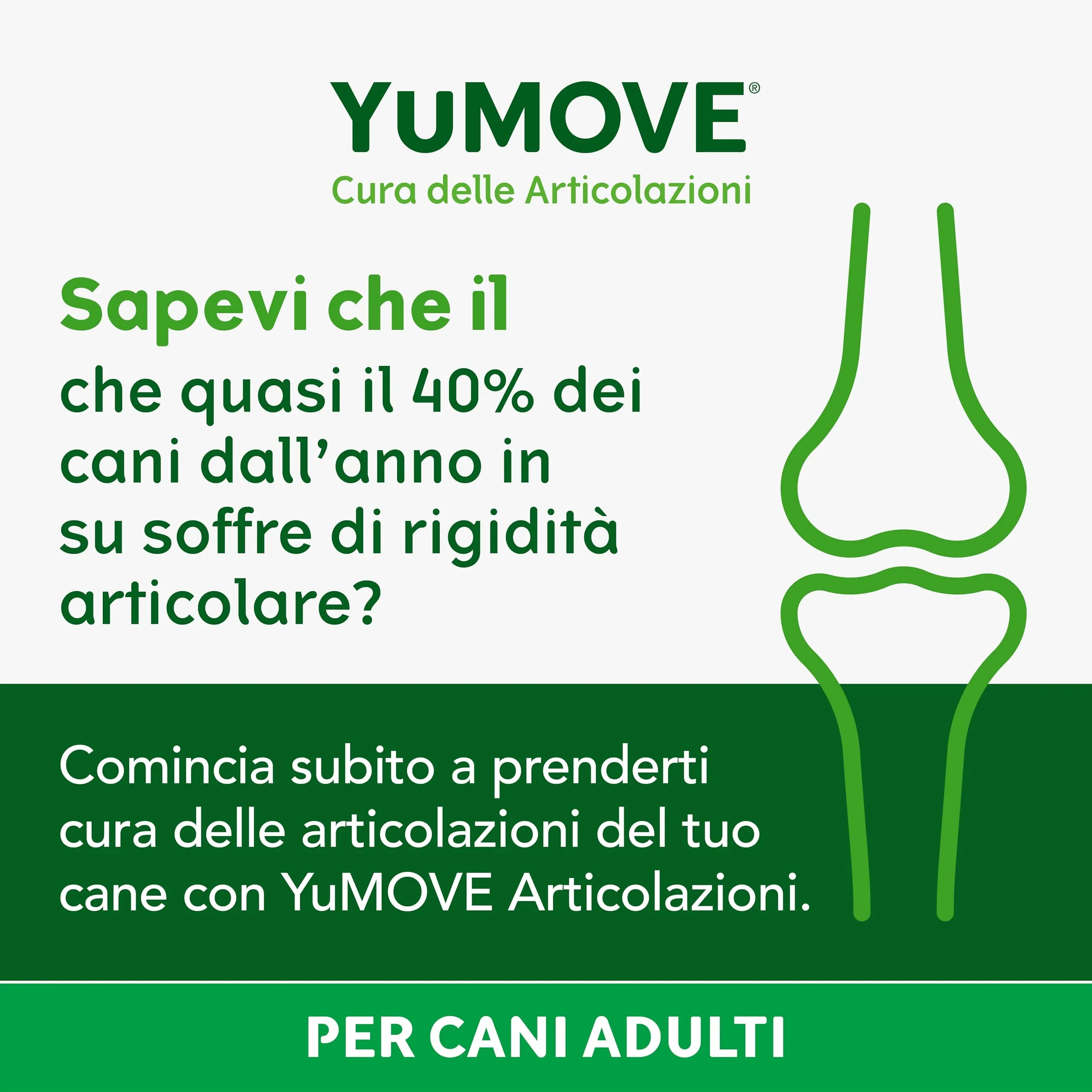 Yumove Integratore Articolazioni Cane 2-7 Anni – 300 Compresse ActivEase - immagine 3