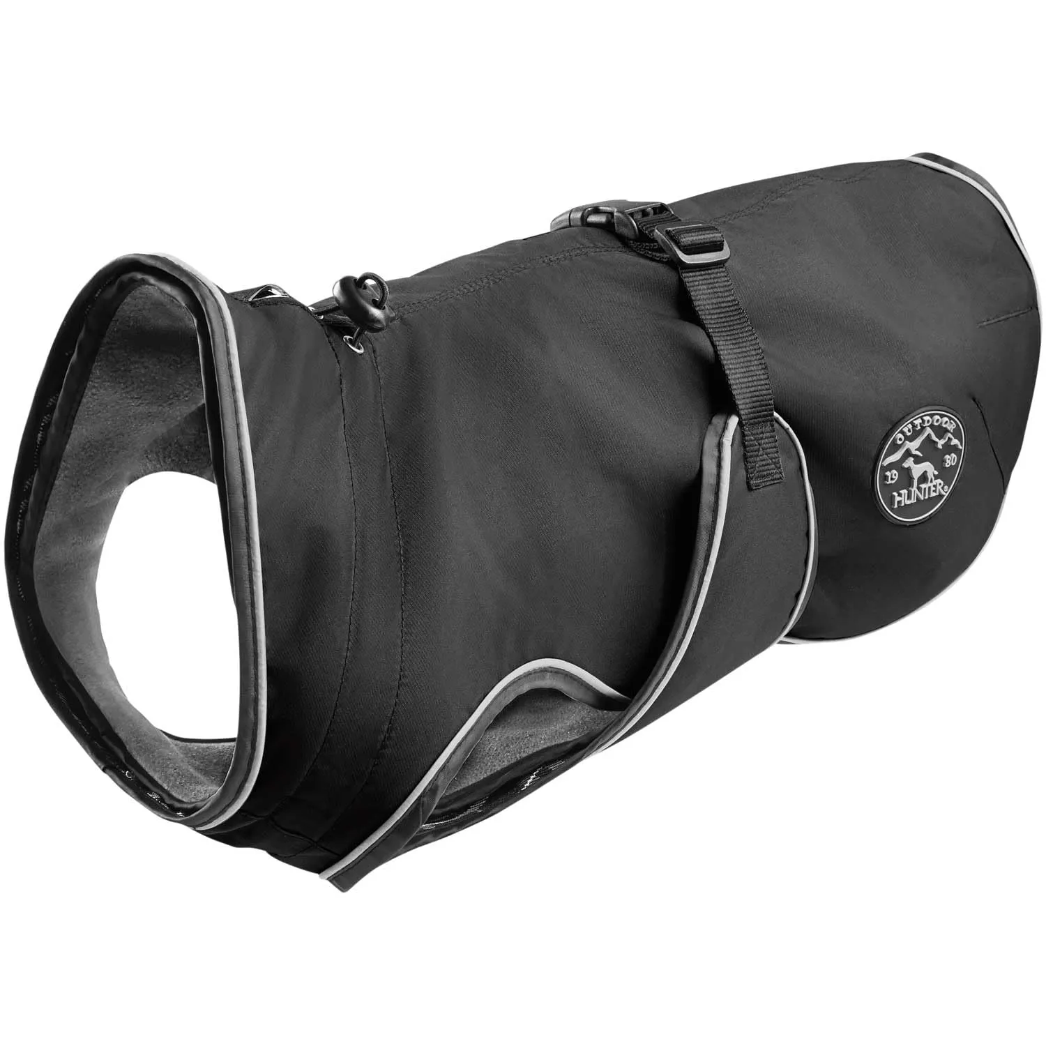 HUNTER Cappottino per Cani Uppsala, 55 cmnero - immagine 1