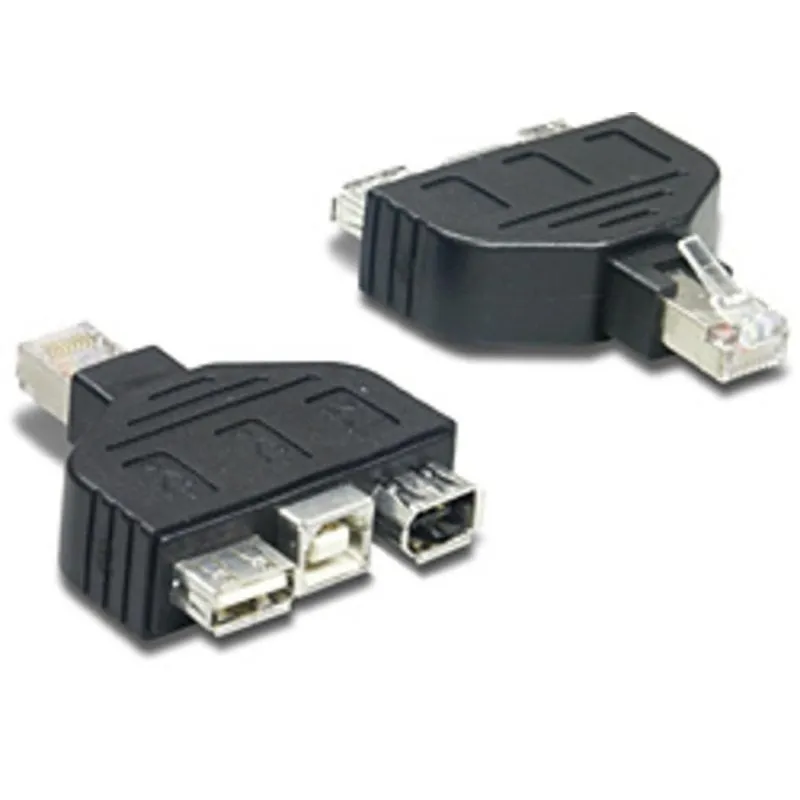 Adattatore USB FireWire TRENDnet TC-NTUF maschio-femmina nero - immagine 1