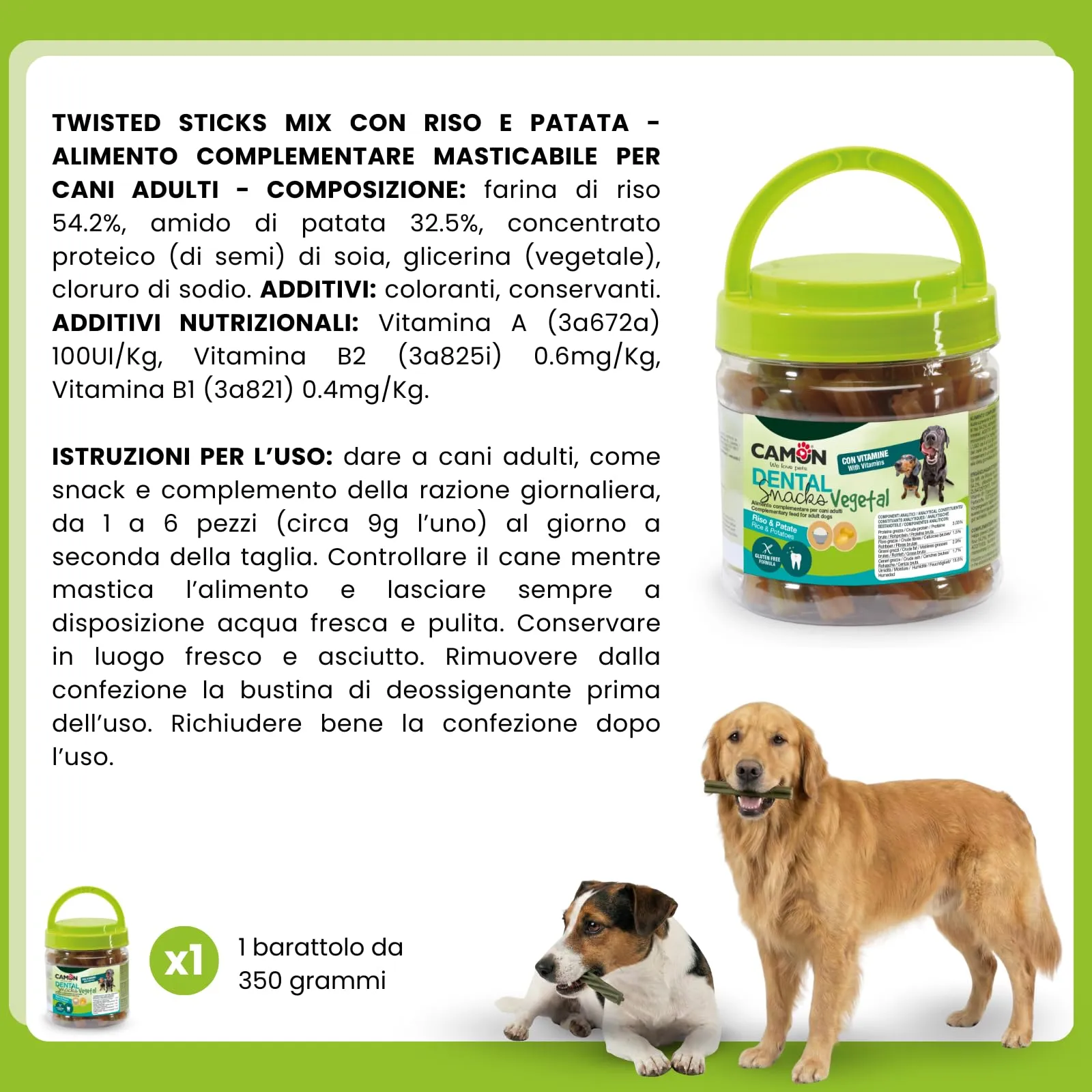 Camon - Snack Vegetali - Ae302 - immagine 3
